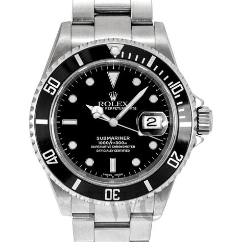 rolex black submariner f75550|rolex submariner wrist watch.